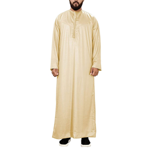 Nouveauté, vente en gros directe d'usine, thobes, nouvelle conception, vêtements musulmans tendance, jubbah pour hommes à prix avantageux, service OEM - Product Image 3