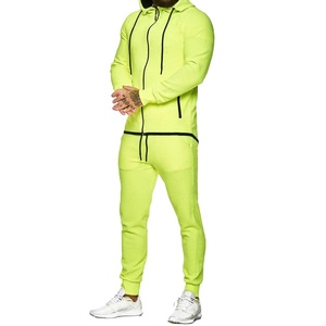 Nouveau élégant unisexe chaud survêtement cordon polaire hiver coupe-vent respirant 100% coton ensemble taux de gros mode personnalisée - Product Image 1