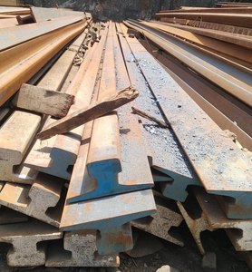 Meilleure qualité Brésil Rails usagés Déchets R50 R65 Rail Métal Chemin de fer léger Chemins de fer en acier Rails usagés Déchets de rail en vente - Product Image 4