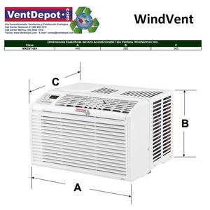 เครื่องปรับอากาศแบบติดหน้าต่างสำหรับบ้าน, MXENT-001, 5000 BTU, 0.42 ตัน - Product Image 4