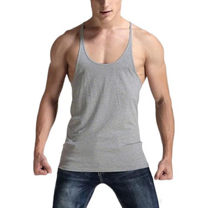 Wholesale Personality Custom Stringer Tank Top Men Fitness Gym Marathon <b>Running</b> <b>Singlet</b> Muscle Basketball Sports Men's Tank Tops - Product Image 1