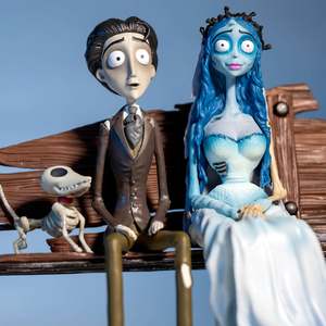Set de Figuras de la Novia Cadáver: Victor y Emily, Estatuas de Juguete - Product Image 3