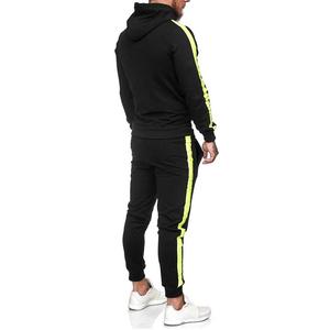 Otoño Invierno hombres Casual manga larga sudadera 100% algodón pequeño logotipo bordado peso pesado hombres sudaderas con capucha y sudaderas - Product Image 2