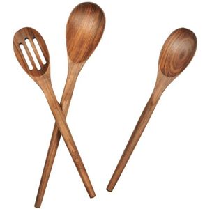 Vente chaude en bois poli foncé désert cuillère de service ensemble de 6 couverts en bois cuillères de cuisine ustensiles de cuisine couverts en bois - Product Image 5