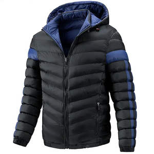 Veste d'hiver matelassée en toile de haute qualité pour homme, personnalisable, avec logo sur le devant, fabriquée au Pakistan, unisexe - Product Image 6