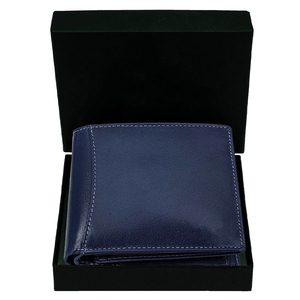 Portefeuille en cuir au design fonctionnel, idéal pour l'organisation quotidienne des cartes, aspect classique. - Product Image 2