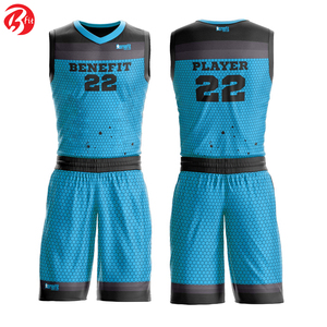 Uniforme de ropa deportiva de nuevo diseño con nombre y número de equipo Bsci poliéster ropa deportiva camisetas y pantalones cortos de baloncesto hechos a medida - Product Image 4