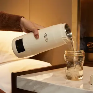 Portable Rechargeable Smart Milk Kettle Can Be Heated For Baby Milk