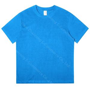 Camiseta extragrande de algodón 100% personalizada para hombres y mujeres Estilo básico con impresión digital Camiseta con logotipo de talla grande de alta calidad - Product Image 4