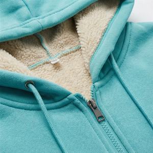 Ensemble de survêtement pour femmes, tenue de sport, 2 pièces, haut court, course à pied, vêtements de sport de gym, ensemble de jogging pour femmes, polaire doux, décontracté, hiver - Product Image 4