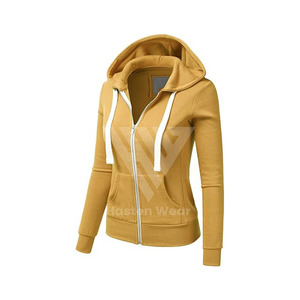 Sweat-shirt à capuche pour femme fabriqué au Pakistan, vêtements de sport pour la salle de sport, entraînement physique, sweat-shirt en molleton ample pour femme, jogging, course à pied - Product Image 2