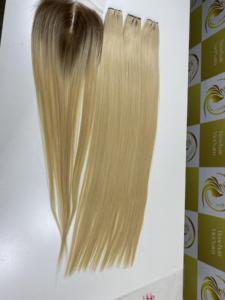 100% extensions de cheveux humains vierges bruts fermeture de trame droite d'os de luxe boucles de vagues naturelles lâche vagues profondes prix de gros par - Product Image 6