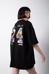 Camiseta con estampado de espalda grande para mujer, diseño personalizado prémium, 100 algodón, informal, 180-280 GSM, OEM, nueva temporada - Product Image 5