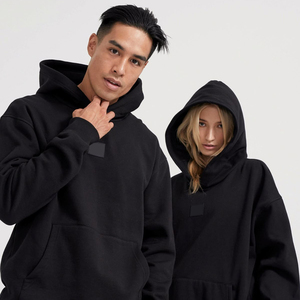 Ropa de calle de gran tamaño sudaderas con capucha logotipo personalizado impresión 300GSM algodón pesado Unisex desgaste a granel OEM ODM suministro de fabricante de ropa - Product Image 6