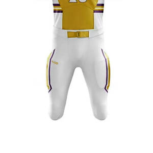 Uniforme de football américain imprimé par sublimation, fabriqué professionnellement, nouveau design 2026, disponible dans toutes les tailles - Product Image 6