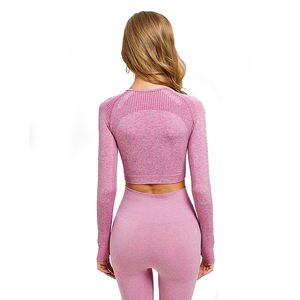 Cómodos conjuntos de yoga para mujer diseñados para la máxima flexibilidad Ideal para entrenamientos de Pilates y ropa deportiva diaria - Product Image 3