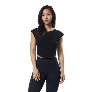 2024 Street Wear Tops cortos de verano para mujer Top corto de velocidad de cuerpo corto de color personalizado con servicio OEM - Product Image 1