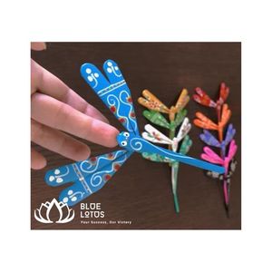 BAMBOO DRAGONFLY ECOLÓGICO MEJOR PRECIO DE BLUE LOTUS FARM VIET NAM REGALOS PARA AMIGOS PRODUCTO MÁS VENTA - Product Image 1