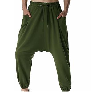 Pantalones Deportivos de Invierno para Exteriores, Corte Regular, Entrepierna Caída, Color Sólido, Transpirables, Acampanados, Pierna Ancha, Cintura Elástica, Unisex - Product Image 6