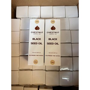 Huile de cumin noir pressée à froid 100% naturelle 500ml Huile essentielle pure pour le corps, les cheveux, la peau, éclaircissement et revitalisation |   Stock disponible aux États-Unis - Product Image 2