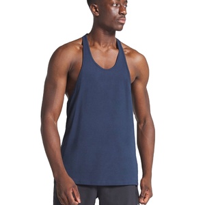 Custom Wholesale Polyester Gym Mens <b>Running</b> <b>Singlet</b> Fitness Sports Workout Tank Top Badge for Bodybuilding Stringer Vest - Product Image 6
