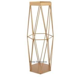 Diseñador de arte creativo moderno, aspecto atractivo, chapado en Color dorado, soporte Harlow de alta calidad estándar, suministros de decoración de boda - Product Image 1