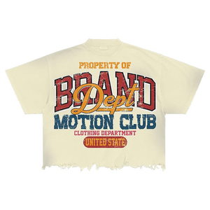 Venta al por mayor de alta calidad de encargo de los hombres de gran tamaño Streetwear gráfico de algodón camiseta sublimación espacios en blanco camiseta fabricante de ropa - Product Image 4