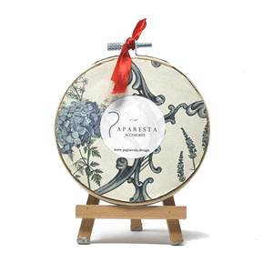 Cercle de broderie artisanal « Pocket Heart » inspiré du K-Pop – Bambou 10 cm – Décoration minimaliste cœur coréen – Cadeau esthétique mignon - Product Image 4