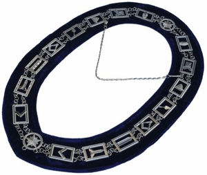 Masonic Regalia Past Master Delantal masónico maestro hecho a mano de alta calidad con cuentas bordadas precio de fábrica para Masonic Regalia - Product Image 3