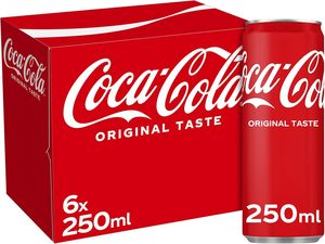Coca-Cola Sabor Original, 6 x 250 ml - Product Image 2