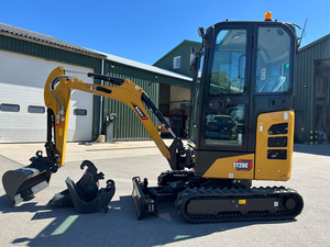 Mini-excavatrice sur chenilles SY20C de 4400 lb avec cabine climatisée et attache rapide – Vente en gros - Product Image 4