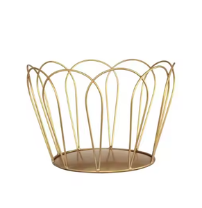 Eye-Catching Premium Quality Metal <b>Wire</b> Fruit <b>Storage</b> <b>Basket</b> Attractive Finishing Living Room Decor <b>Storage</b> <b>Baskets</b> Hot Selling - Product Image 5