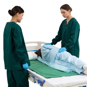 Letto di posizionamento Pad per anziani foglio di trasferimento letto ospedale coperta a letto a letto paziente tornante assistenza disegnare lenzuola con manici - Product Image 6