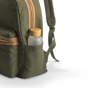 Zaino in Tela Riciclata Sostenibile con Porta Notebook, Gadget Promozionale Ecologico - Product Image 3