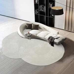 พรมทอแบบนามธรรมที่ทันสมัยพรมแบบไม่ซ้ำใครรูปทรงแปลกพรมปูพื้นคุณภาพสูงสำหรับห้องนั่งเล่นโซฟาของตกแต่งบ้านร่วมสมัย - Product Image 4