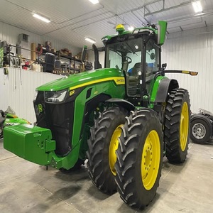 Tractor John Deeree 8R serie 410 con cargador frontal de transmisión cuádruple automática 25-160HP caballos de fuerza entrega rápida calidad Premium - Product Image 6