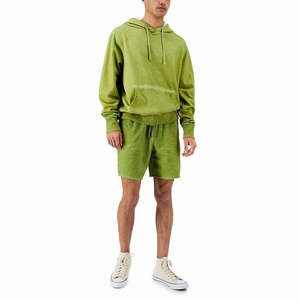 Ensembles de sweat à capuche et de shorts pour hommes à logo personnalisé le plus vendu ensemble de sweat à capuche et de shorts pour hommes de deux pièces pour adultes - Product Image 2