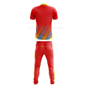 Ropa deportiva precio barato al por mayor 2025 logotipo personalizado impresión nuevo diseño Cricket uniforme en varios colores - Product Image 2
