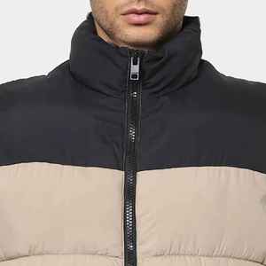 Chaqueta acolchada térmica para hombre, chaqueta de plumón con capucha, impermeable, cortavientos, aislante, gruesa, para exteriores, invierno, estilo urbano - Product Image 2