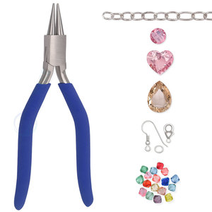 Alicates de Punta Curva Premium para Joyería, Doblado de Alambre, Trabajos Artesanales, Herramienta de Metal de Acero Inoxidable Profesional con Punta de Precisión - Product Image 5