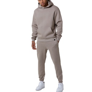 Survêtements de jogging pour hommes personnalisés 2025, survêtements à capuche d'hiver de haute qualité, survêtements décontractés 2 pièces, vente en gros brodée - Product Image 1