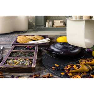 Printed <b>Rug</b>: Tea Cup <b>Rugs</b>, Step <b>Rug</b>, Kitchen <b>Rug</b>, Modern <b>Rug</b>,Luxury Velvet <b>Rug</b> - Product Image 2
