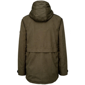 Chaqueta de caza para hombre, tela de concha, invierno, exterior, 100%, lona, cremallera y botones, cierre, bolsillos delanteros, forro interior de poliéster - Product Image 4