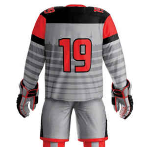 Uniforme de hockey sobre hielo de poliéster 100%, uniforme de hockey sobre hielo hecho a medida, uniforme de hockey sobre hielo al mejor precio - Product Image 5