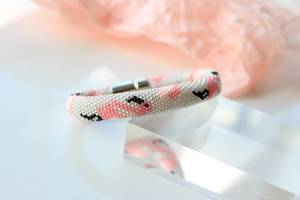 Bracelet manchette en perles faites à la main-Manchette pour femmes et filles - Product Image 4