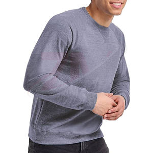 Sweat-shirt unisexe oversize à col rond, coton de haute qualité, sweat-shirt pour homme à col rond, décontracté, vente en gros d'usine, manches longues - Product Image 4