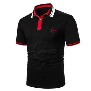 Marque privée T-shirt polo confortable surdimensionné pour homme 100% coton taille adulte - Product Image 2