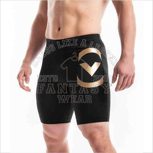 FANTASY WEAR OEM Wholesale Quick Dry Muscle Support <b>Compression</b> <b>Shorts</b> <b>Men</b> Sportswear With Custom Design & Logo - Product Image 1