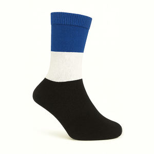 Calcetines Personalizados Estilo Estonia, Azul, Negro, Blanco, Mezcla de Algodón, Unisex, Deportivos, Casuales - Product Image 3