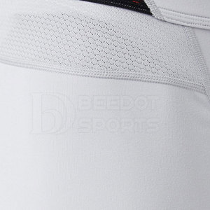 Collants de gymnastique de compression en coton sans couture pour hommes, leggings élastiques décontractés avec logo imprimé à la taille, pantalons de sport de fitness, vente en gros - Product Image 4